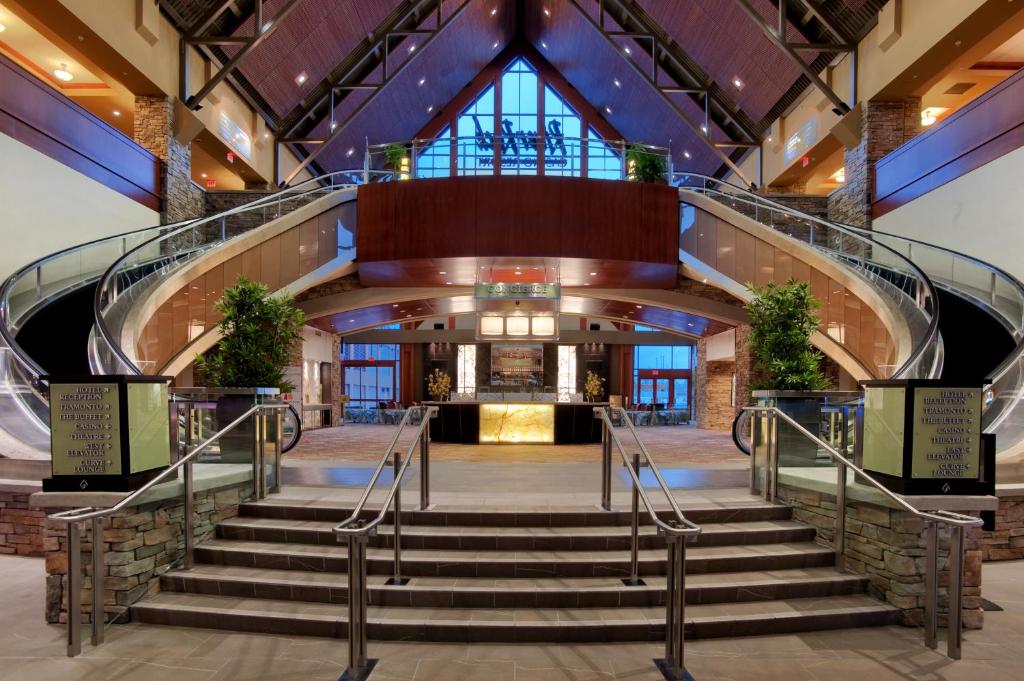 Le River Rock Casino Resort, au bord du Fraser.